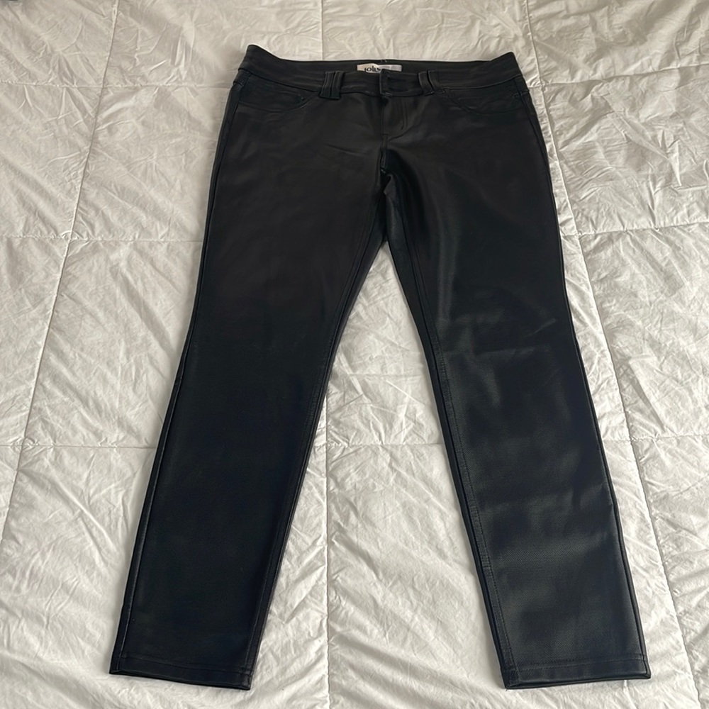 Flux leather pants